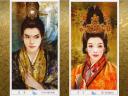 Der-Jen China Tarot the Emperor and the Empress