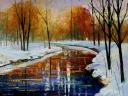 Energy of Winter by Leonid Afremov