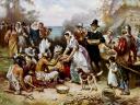 First Thanksgiving 1621 by Jean Leon Gerome Ferris