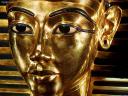 Tutankhamun Golden Mask Museum of Antiquities in Cairo Egypt