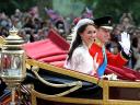 Royal Wedding England Prince William and Catherine Duchess of Cambridge in 1902 State Landau Carriage London