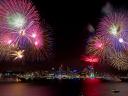 Fireworks in Auckland New Zealand