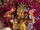 Rio Carnival Brazil 2011 Dancer from Grande Rio Samba School