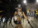 Rio Carnival Brazil 2011 Dancer from Sao Clemente Samba School