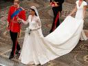 Royal Wedding England Prince William and Catherine Middleton leave Altar of Westminster Abbey London