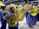 Sao Paulo Carnival Brazil 2011 Dancers of Aguia de Ouro Samba School