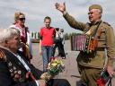 Victory Day in Moscow the Veterans
