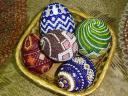 Easter Eggs with Beads